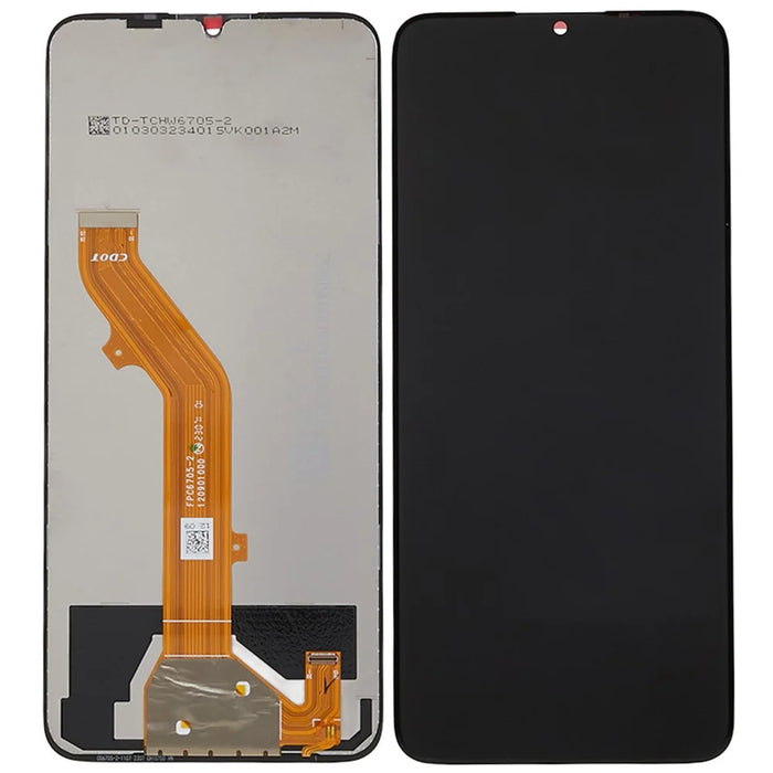 For TCL 40 SE Grade C LCD Screen and Digitizer Assembly Replacement Part (Without Logo) - 1