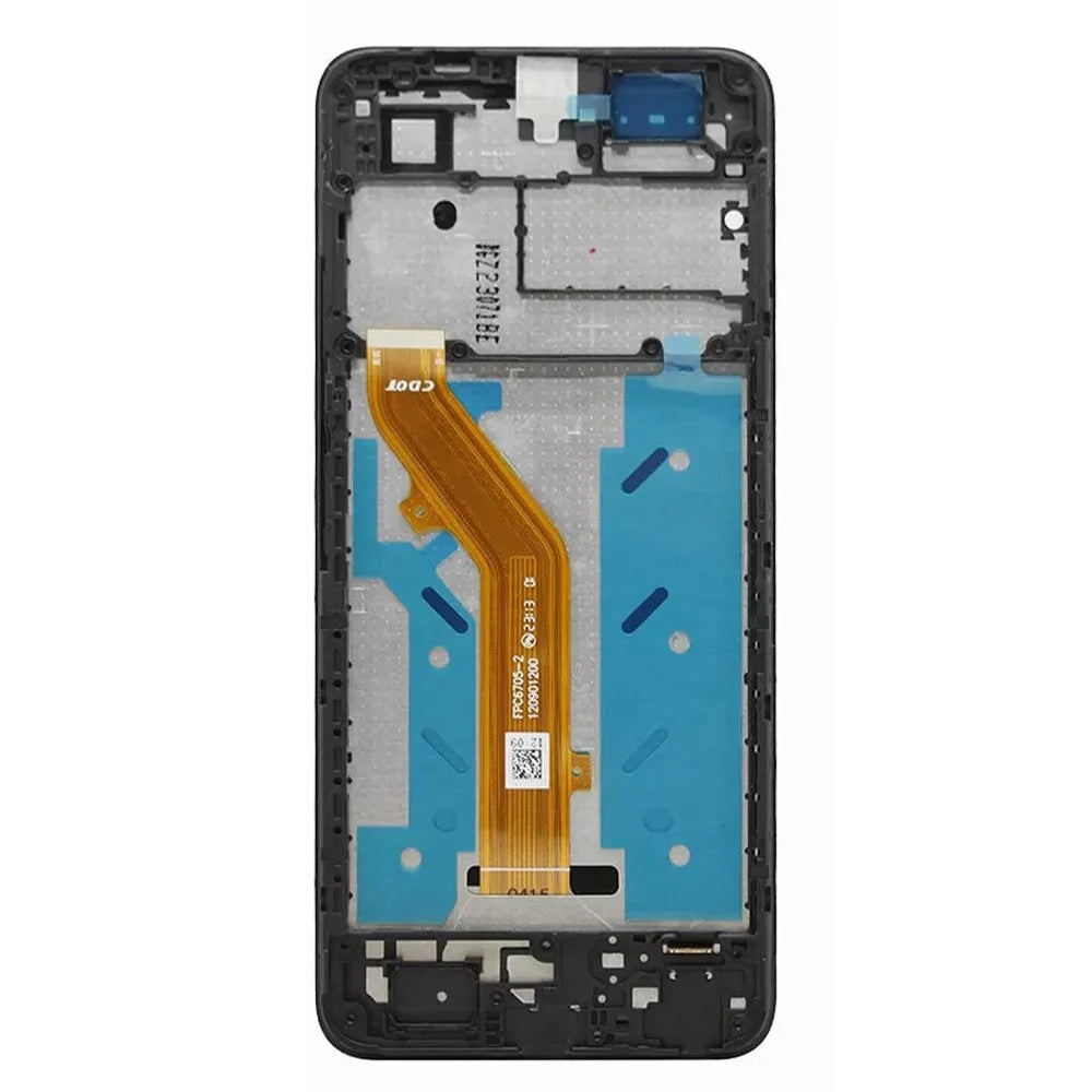 For TCL 40 SE Grade C LCD Screen and Digitizer Assembly + Frame Part (Without Logo) - 3
