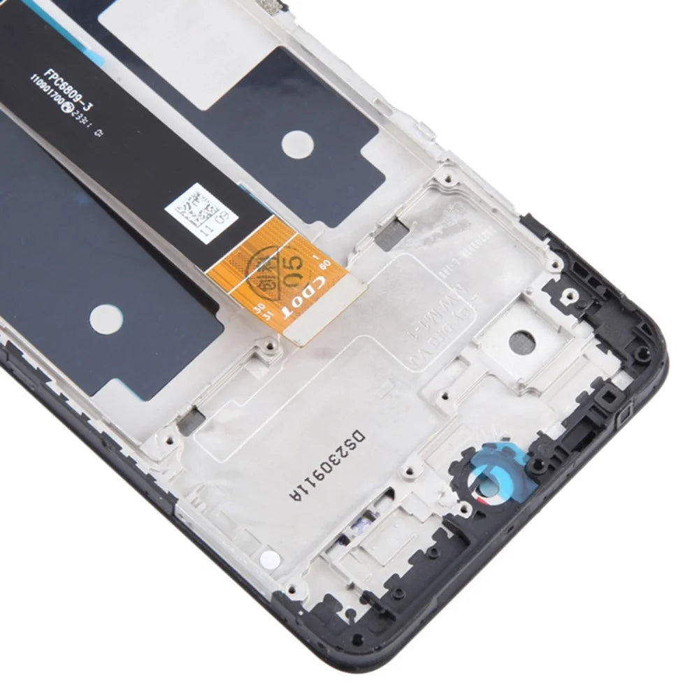 For TCL 40 Nxtpaper 4G OEM Grade S LCD Screen and Digitizer Assembly + Frame (Without Logo) - 4
