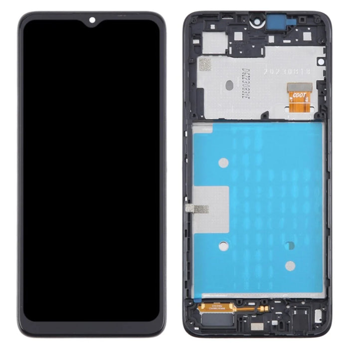 For TCL 40 XE OEM Grade S LCD Screen and Digitizer Assembly + Frame (Without Logo) - 1