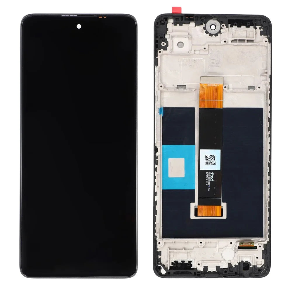 For TCL 50 SE OEM Grade S LCD Screen and Digitizer Assembly + Frame (Without Logo) - 1