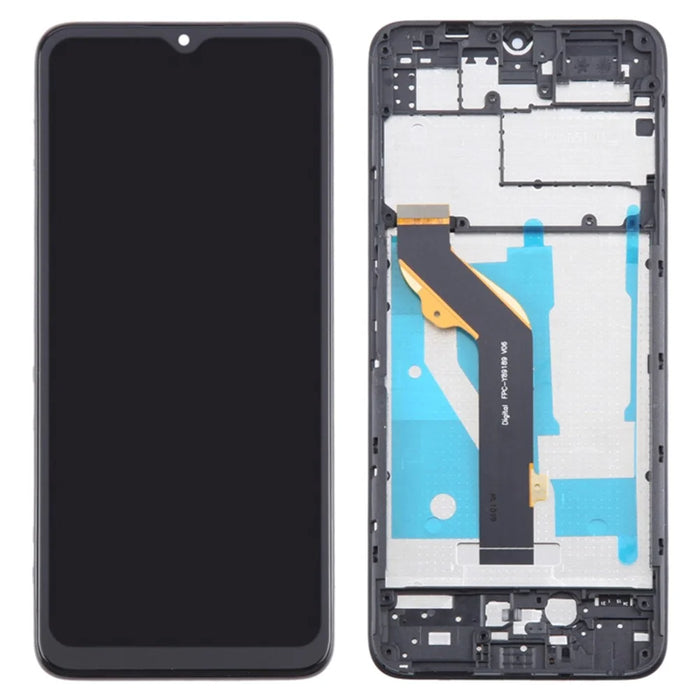 For TCL 408 T507 OEM Grade S LCD Screen and Digitizer Assembly + Frame (Without Logo) - 1