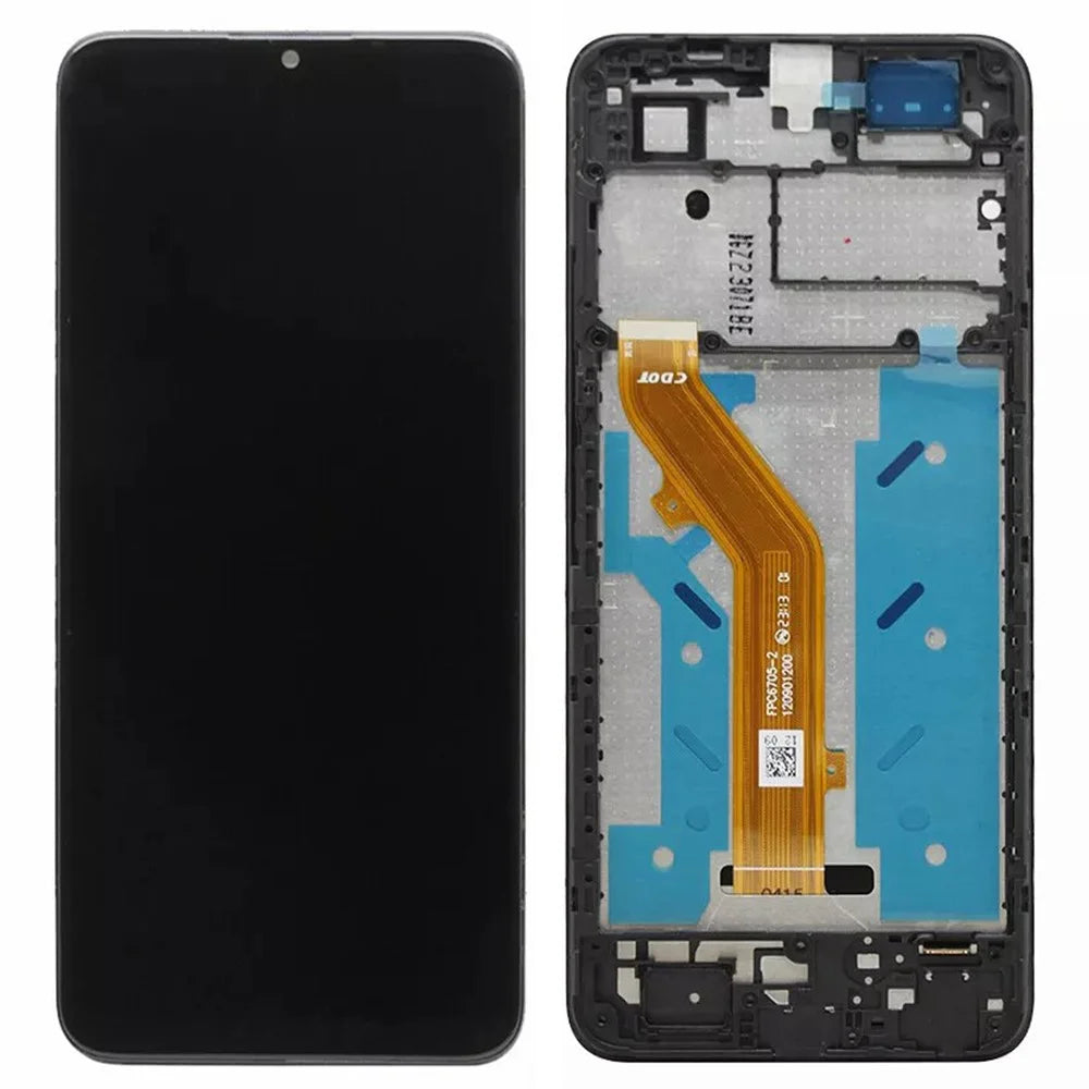 For TCL 505 T509K OEM Grade S LCD Screen and Digitizer Assembly + Frame (Without Logo) - 1