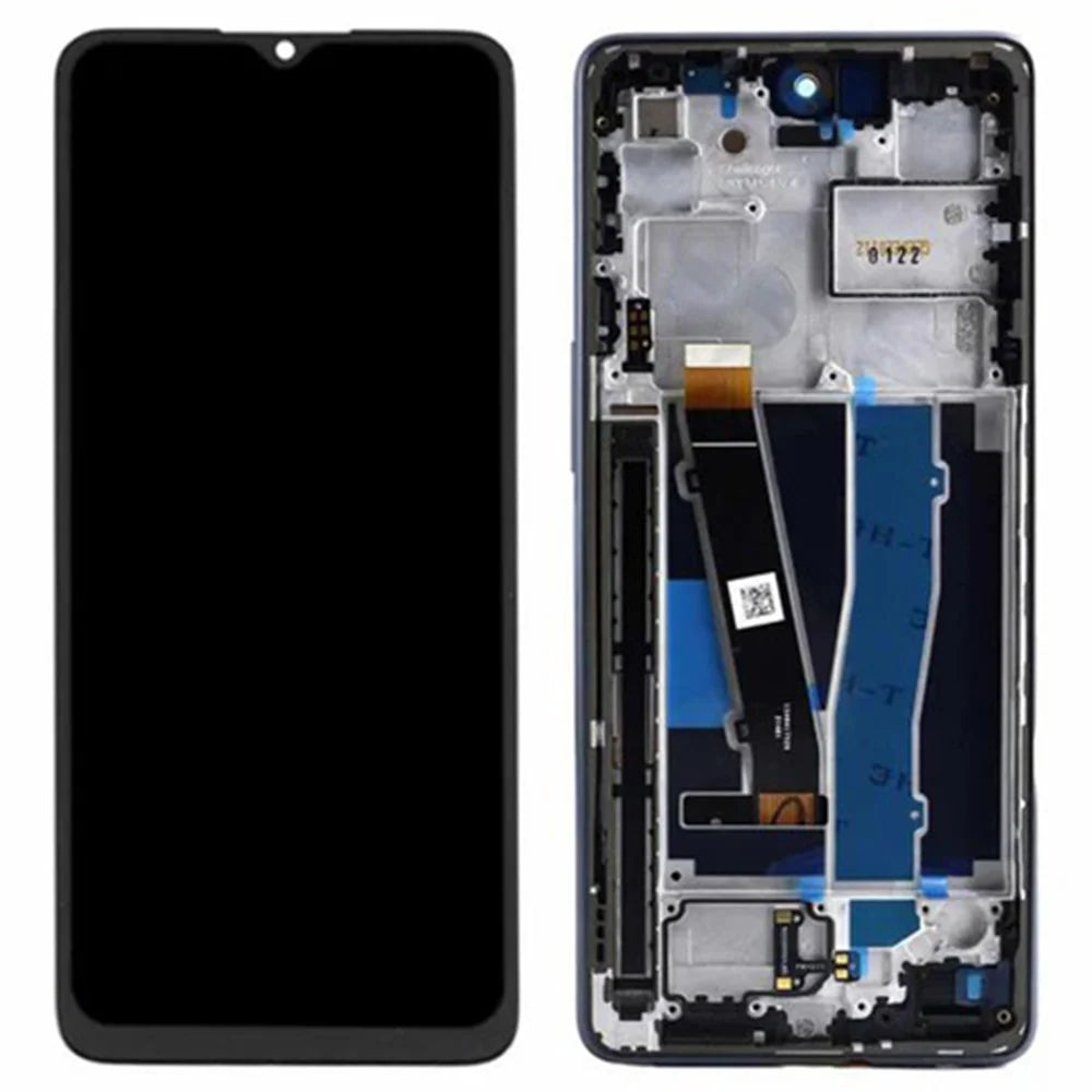 For TCL Stylus 5G T779W OEM Grade S LCD Screen and Digitizer Assembly + Frame (Without Logo) - 1