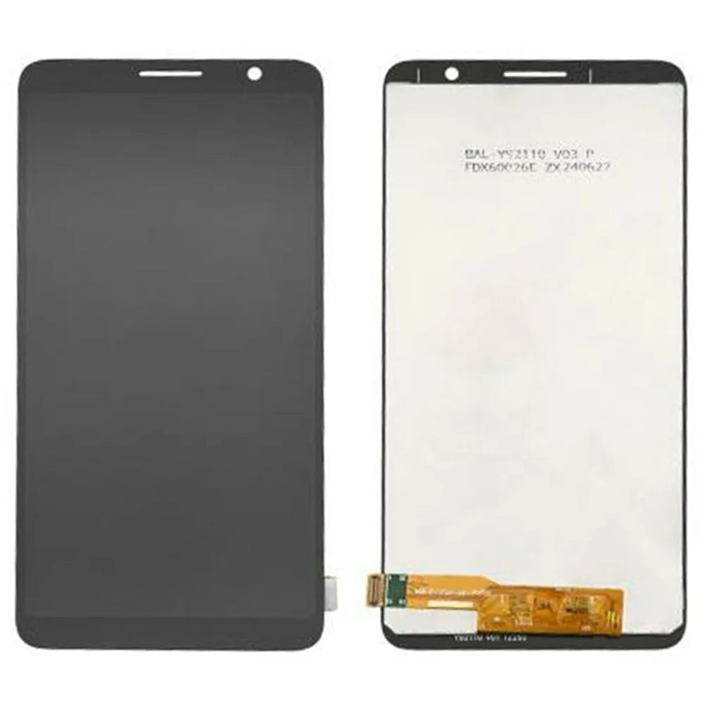 For TCL 501 T433D OEM Grade S LCD Screen and Digitizer Assembly Replacement Part (Without Logo) - 1