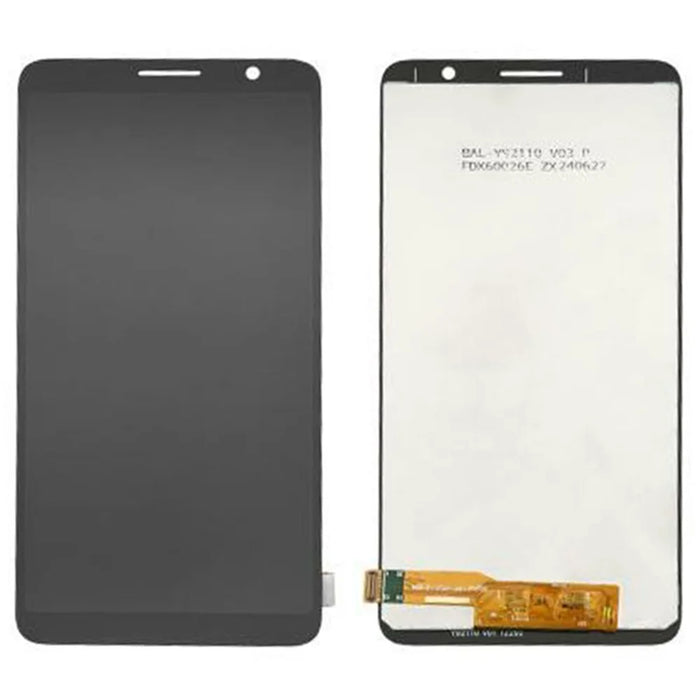 For TCL 501 T433D OEM Grade S LCD Screen and Digitizer Assembly Replacement Part (Without Logo) - 1