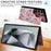 For Samsung Galaxy S25 Ultra Case Flower Leather TPU RFID Blocking Phone Cover Card Slots - Rose - 3