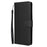 For Samsung Galaxy S25 Ultra Case Wallet Stand View PU Leather Phone Cover - Black - 6