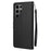 For Samsung Galaxy S25 Ultra Case Wallet Stand View PU Leather Phone Cover - Black - 7
