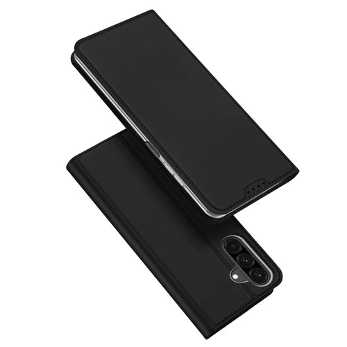 DUX DUCIS For Samsung Galaxy A26 5G Case  Skin Pro Series Leather Cover Card Holder - Black - 1