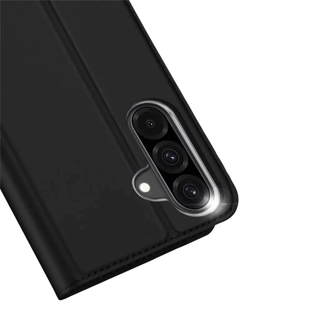 DUX DUCIS For Samsung Galaxy A26 5G Case  Skin Pro Series Leather Cover Card Holder - Black - 3