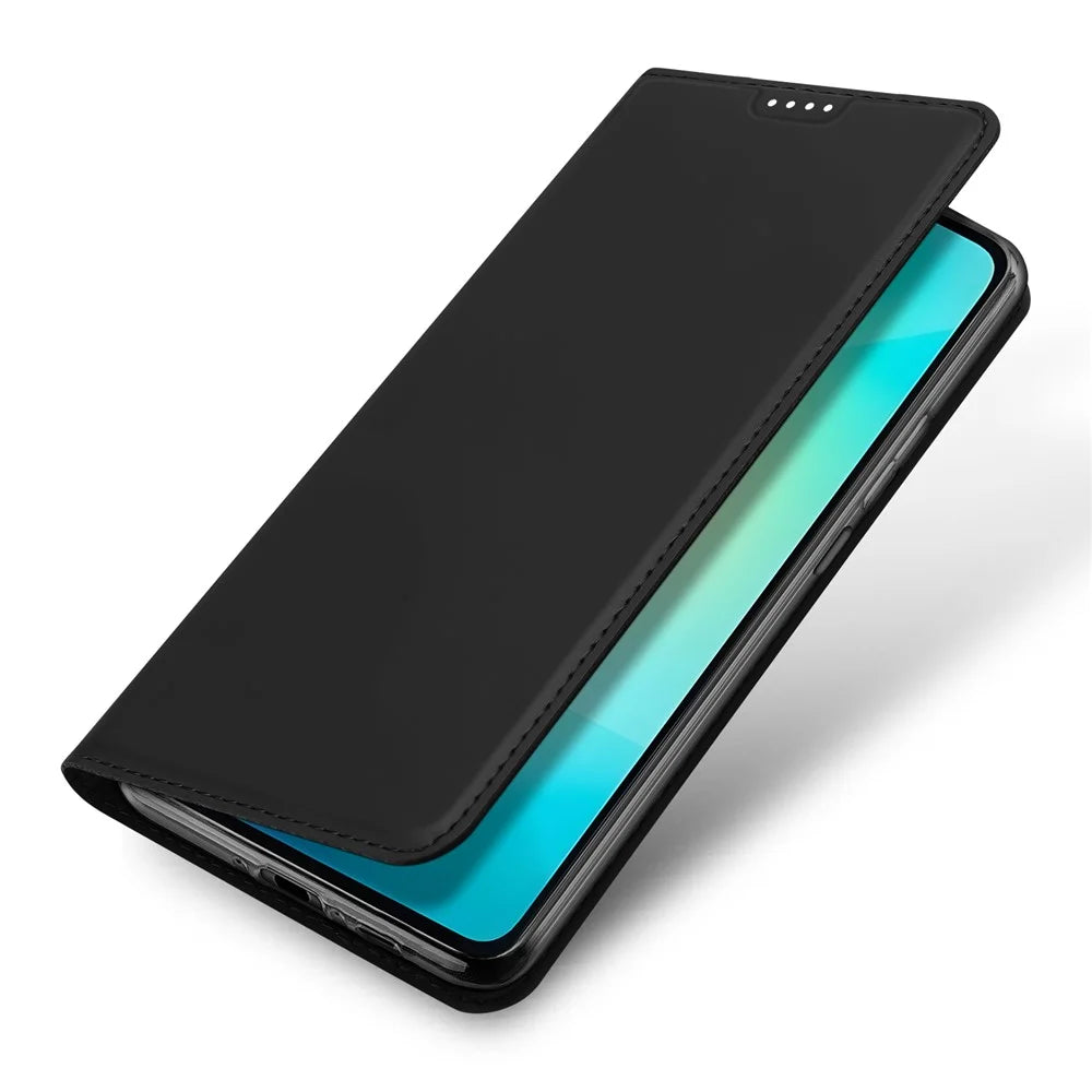 DUX DUCIS For Samsung Galaxy A26 5G Case  Skin Pro Series Leather Cover Card Holder - Black - 4