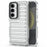 For Samsung Galaxy S25 Case Stripe Design Anti-Slip Detachable TPU+PC Phone Cover - Transparent - 1