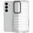For Samsung Galaxy S25 Case Stripe Design Anti-Slip Detachable TPU+PC Phone Cover - Transparent - 3