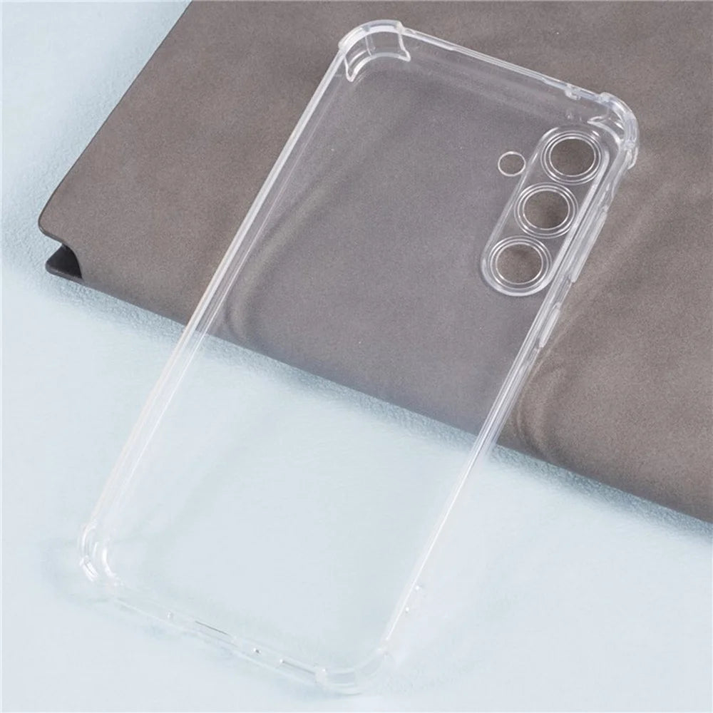 For Samsung Galaxy A36 5G Phone Case Reinforced Four Corner Anti-Drop Clear TPU Cover - 3