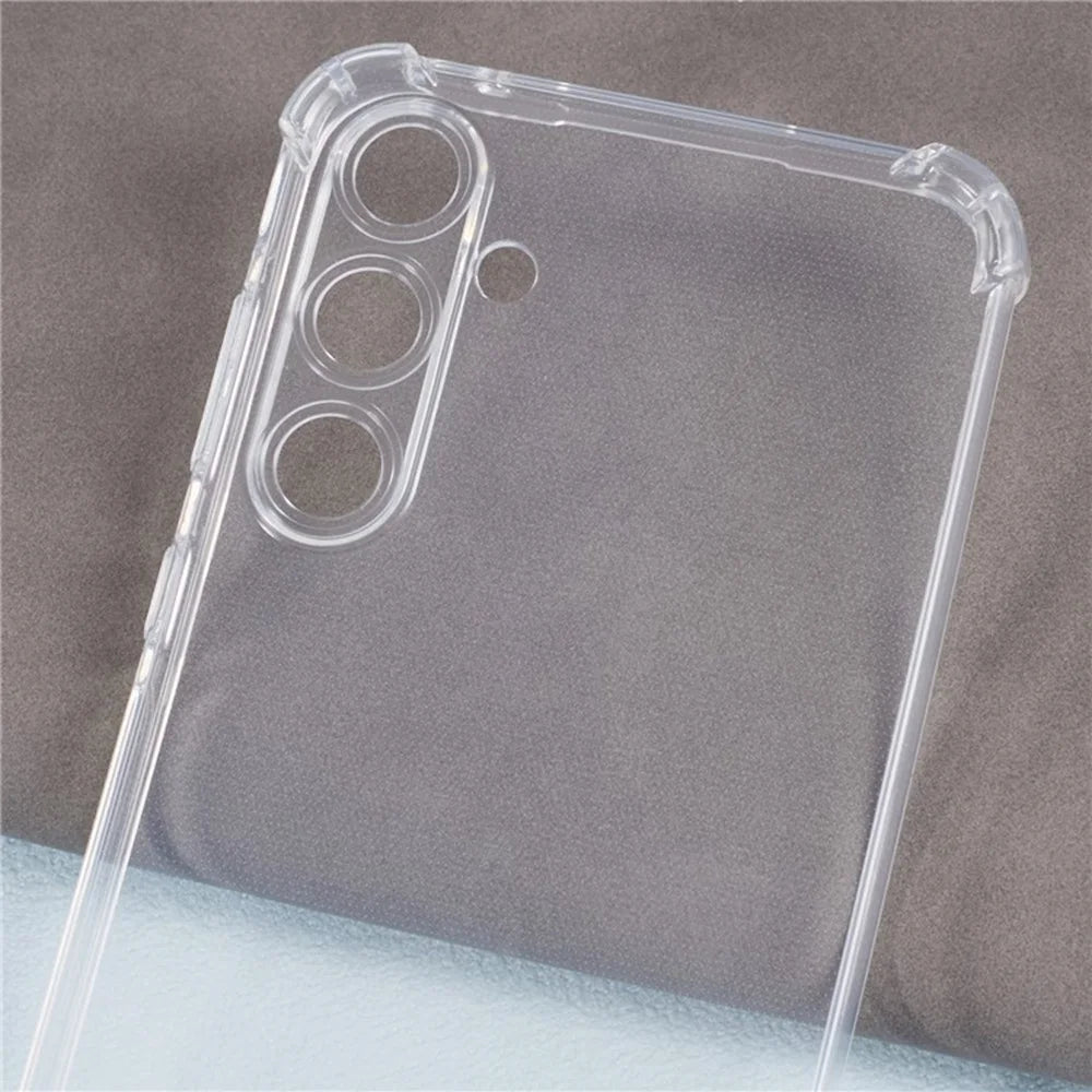 For Samsung Galaxy A36 5G Phone Case Reinforced Four Corner Anti-Drop Clear TPU Cover - 5
