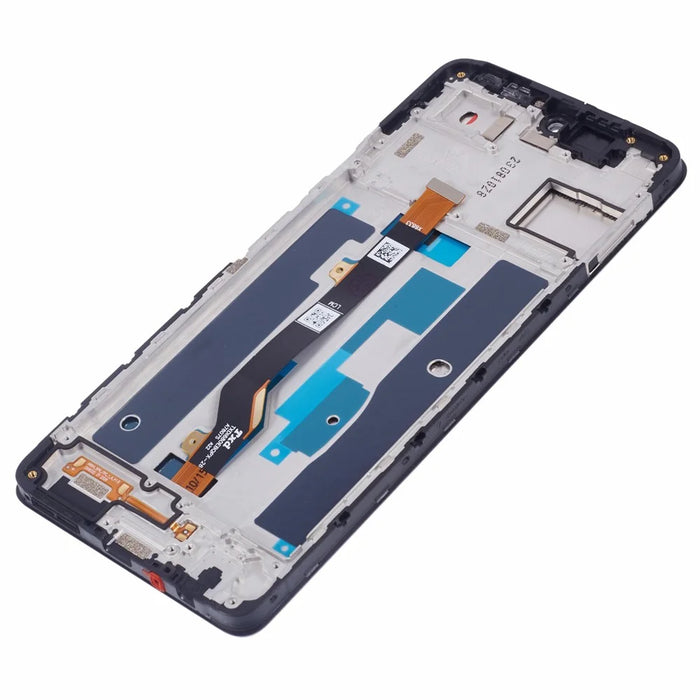 For TECNO Pova 5 4G LH7n Grade C LCD Screen and Digitizer Assembly + Frame Part (Without Logo) - 4