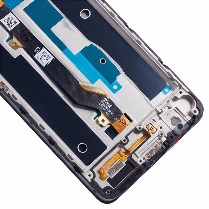 For TECNO Pova 5 4G LH7n Grade C LCD Screen and Digitizer Assembly + Frame Part (Without Logo) - 7