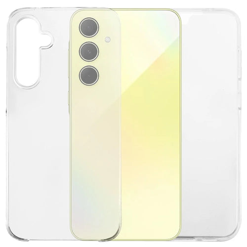 For Samsung Galaxy A36 5G / A56 5G Case TPU Frame Clear Acrylic Back Phone Cover with PET Film - 1