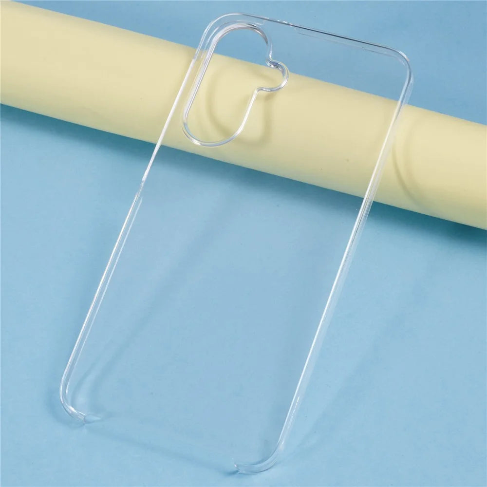 For Samsung Galaxy A36 5G / A56 5G Case TPU Frame Clear Acrylic Back Phone Cover with PET Film - 5