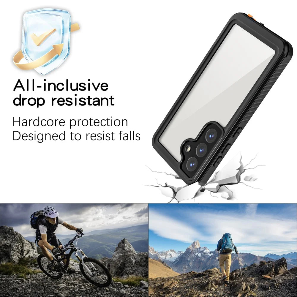 REDPEPPER FS / FM Series For Samsung Galaxy S25 Waterproof Case IP68 Shockproof Phone Cover - 6