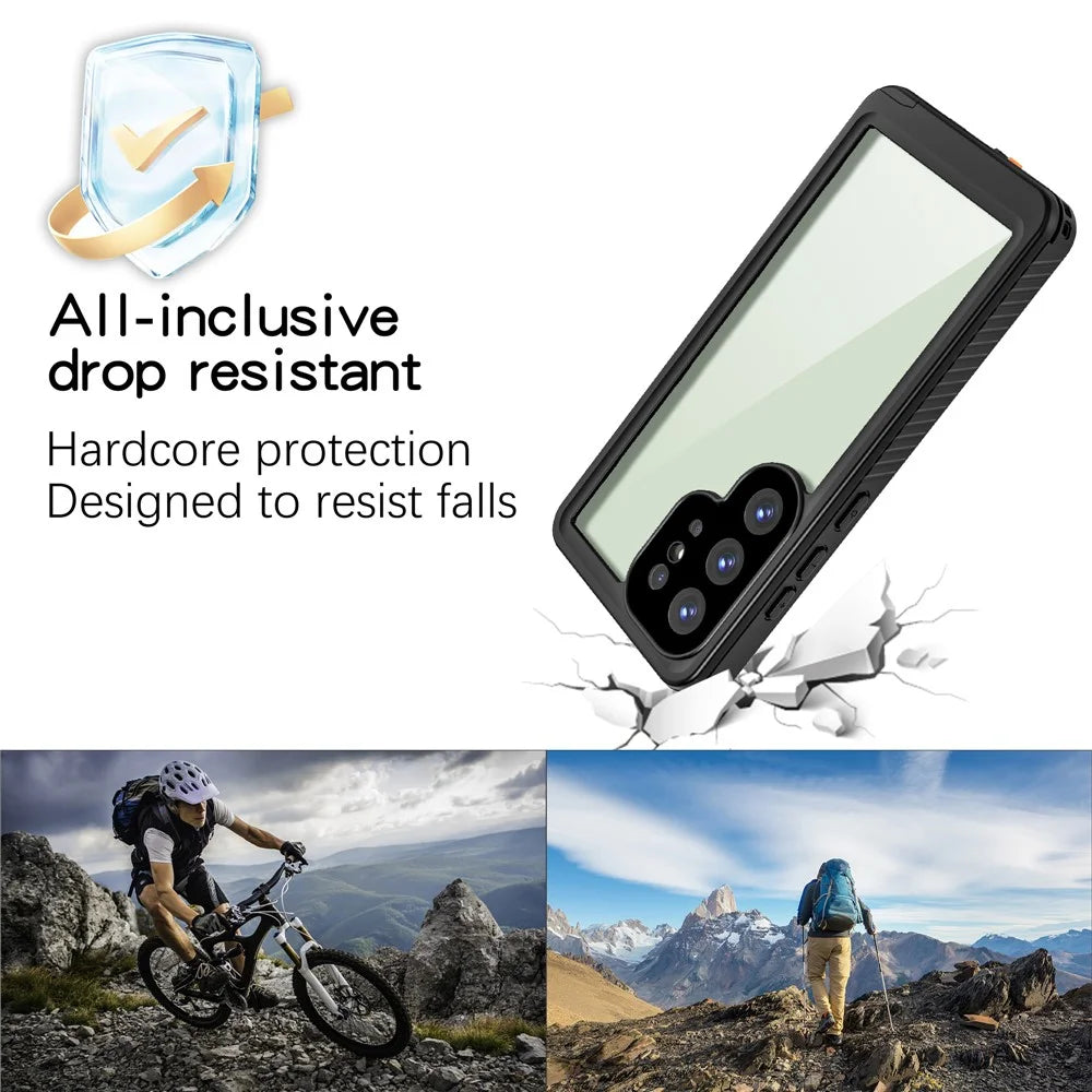 REDPEPPER FS / FM Series For Samsung Galaxy S25 Ultra Waterproof Case IP68 Shockproof Phone Cover - 5