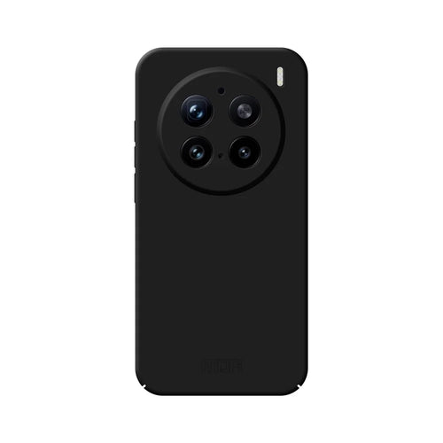 MOFI For vivo X200 Pro 5G  JK Qin Series Skin-Touch Matte Phone Case Acrylic+TPU Shockproof Cover - Black - 1