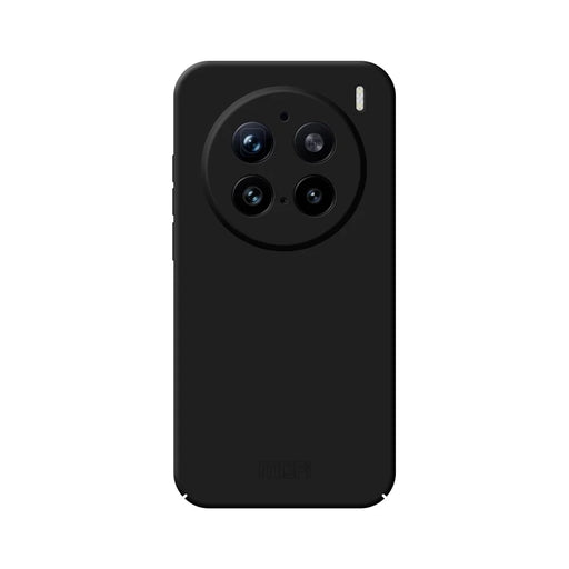 MOFI For vivo X200 Pro 5G  JK Qin Series Skin-Touch Matte Phone Case Acrylic+TPU Shockproof Cover - Black - 1