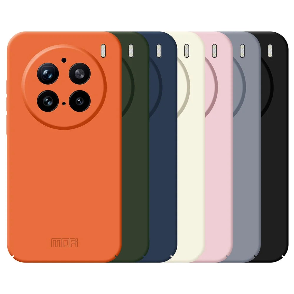 MOFI For vivo X200 Pro 5G  JK Qin Series Skin-Touch Matte Phone Case Acrylic+TPU Shockproof Cover - Black - 3