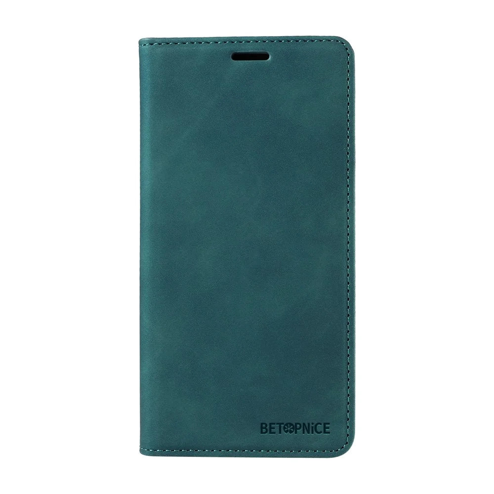 BETOPNICE 003 For TECNO Spark 30 4G Wallet Case Leather Phone Cover with Stand - Green - 7