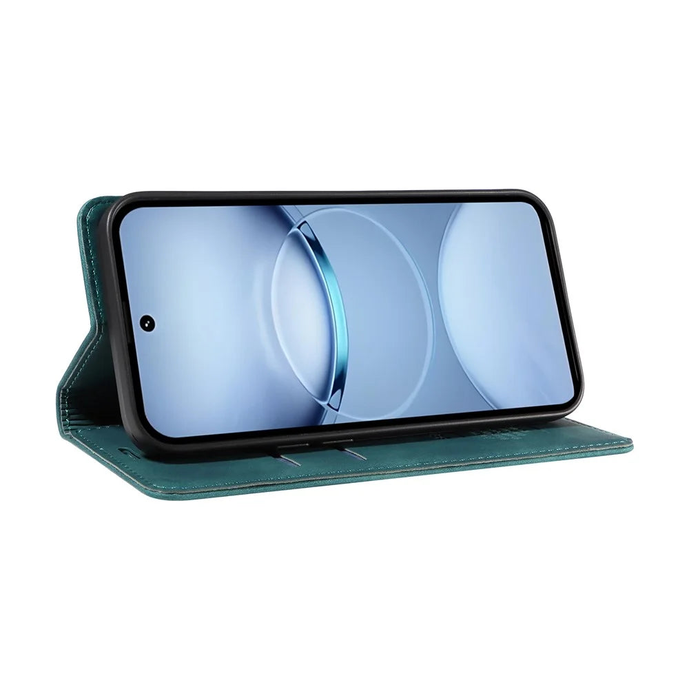 BETOPNICE 003 For TECNO Spark 30 5G / Pova 6 Neo 5G Wallet Case Leather Phone Cover with Stand - Green - 3