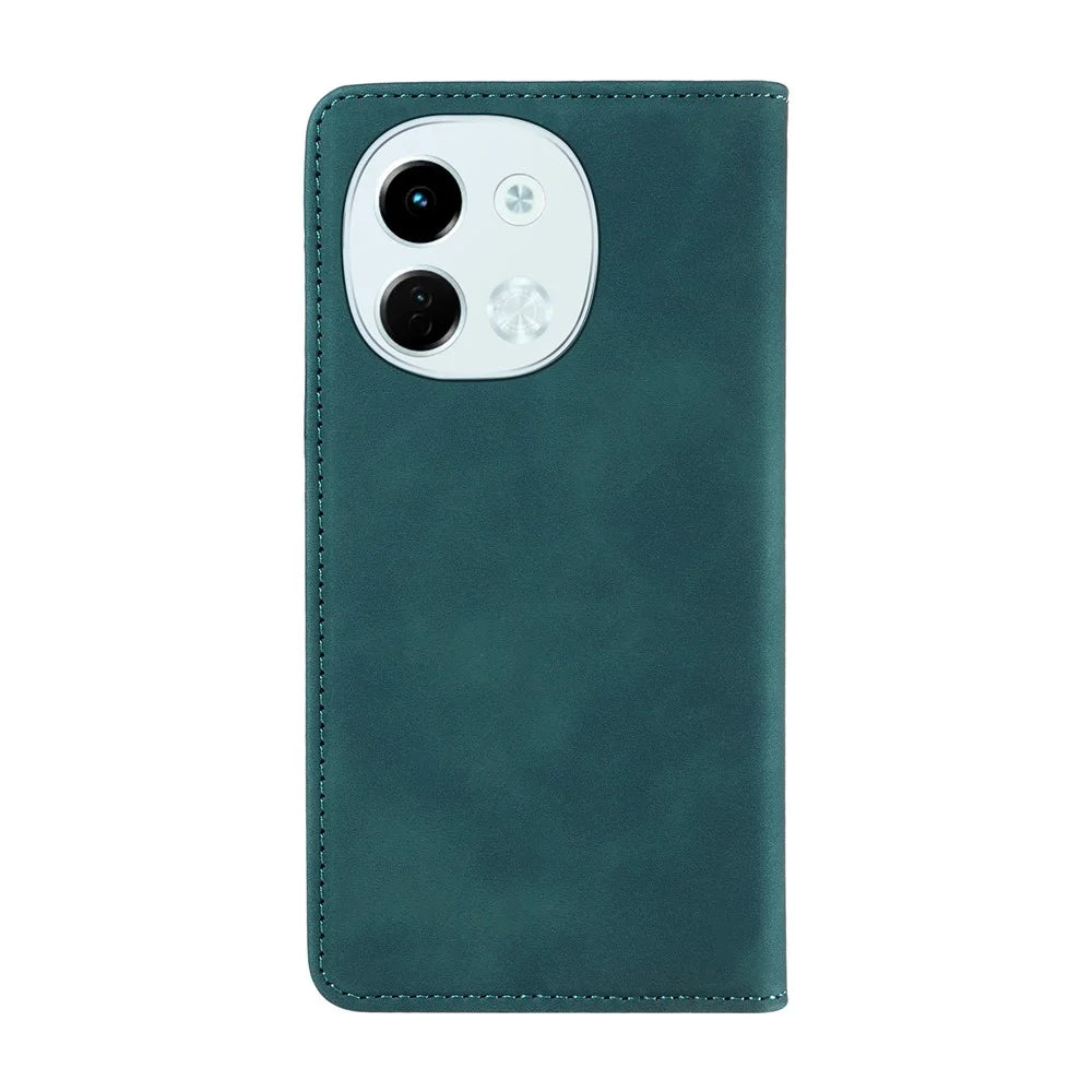 BETOPNICE 003 For TECNO Spark 30 5G / Pova 6 Neo 5G Wallet Case Leather Phone Cover with Stand - Green - 6
