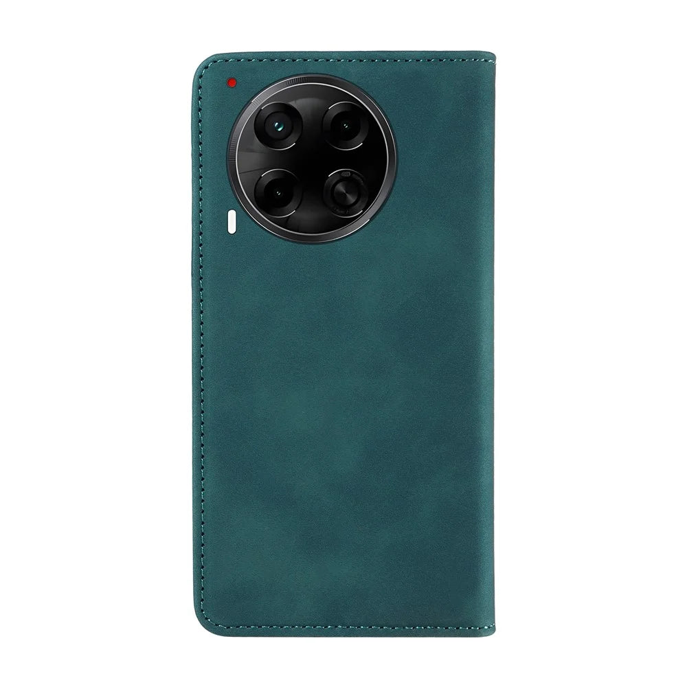 BETOPNICE 003 For TECNO Camon 30S Pro 4G / Camon 30S 4G Wallet Case Leather Phone Cover with Stand - Green - 6