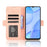 For Oukitel C57 Pro / C57s Leather Case Phone Wallet Cover with Multiple Card Slots - Pink - 2