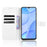 For Oukitel C57 Pro / C57s Case PU Leather Diamond Texture Wallet Phone Cover - White - 2