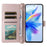 For Blackview Shark 9 5G Wallet Case with Shoulder / Wrist Strap Leather Phone Cover Stand - Pink - 3