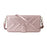 For Blackview Shark 9 5G Wallet Case with Shoulder / Wrist Strap Leather Phone Cover Stand - Pink - 7