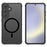 For Samsung Galaxy A35 5G Magnetic Case Skin-Touch PC + TPU Matte Back Cover - 1