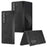 For Samsung Galaxy Z Fold Special Case Cowhide Texture Hard PC + PU Protective Phone Cover - Black - 2