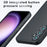 For Samsung Galaxy S25 Case Skin-Touch TPU + PC Matte Phone Back Cover, Transparent Black - 5