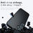 For Samsung Galaxy S25 Case Skin-Touch TPU + PC Matte Phone Back Cover, Transparent Black - 7