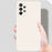 For Samsung Galaxy A32 4G (EU Version) Rubberized TPU Shockproof Phone Case Straight Edge Microfiber Lining Design Protective Cover - Beige - 3