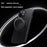 For iPhone 15 Case Compatible with MagSafe Kickstand Carbon Fiber Texture PC + TPU Back Cover with Silicone Ring - Black - 3