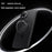 For iPhone 16 Case Compatible with MagSafe Kickstand Carbon Fiber Texture PC + TPU Back Cover with Silicone Ring - Black - 3