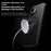 For iPhone 16 Case Compatible with MagSafe Kickstand Carbon Fiber Texture PC + TPU Back Cover with Silicone Ring - Black - 4