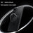 For Samsung Galaxy S25+ Magnetic Case Kickstand Carbon Fiber Texture PC + TPU Back Cover with Silicone Ring - Black - 3