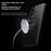 For Samsung Galaxy S25+ Magnetic Case Kickstand Carbon Fiber Texture PC + TPU Back Cover with Silicone Ring - Black - 4