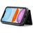 DG.MING M6 Series For iPhone 11 Case Magnetic Wallet PU+PC+TPU Phone Cover - Black - 5