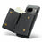 DG.MING M6 Series For Google Pixel 8 Case Magnetic Wallet PU+PC+TPU Phone Cover - Black - 3