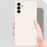 For Samsung Galaxy A13 5G Straight Edge Rubberized Soft TPU Phone Back Case Microfiber Lining Drop-proof Cover - Beige - 3